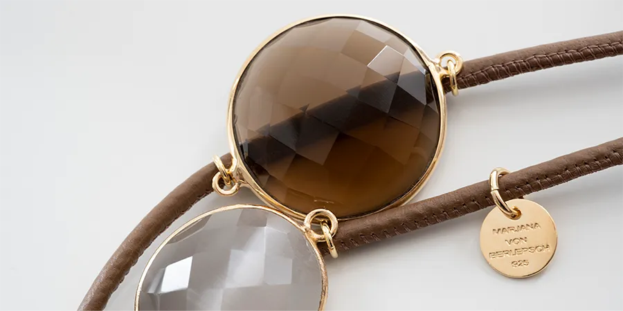 Marjana von Berlepsch Armband Mogul Silber vergoldet Marjana von Berlepsch Armband Mogul Silber vergoldet